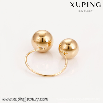 14908 Xuping neues Design Mode Großhandel in Guangzhou Fabrik 18 Karat vergoldete Frauen Ringe